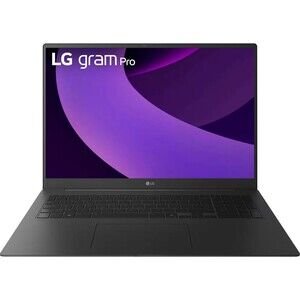 New LG Gram Pro 17" Ultra 7 255H Evo 32 GB-2 TB QHD 2.98 lb Obsidian Black